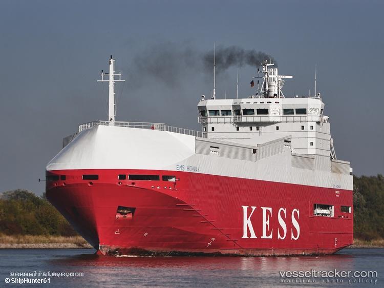 Ems-Highway - Vehicles Carrier vessel registered in Cyprus