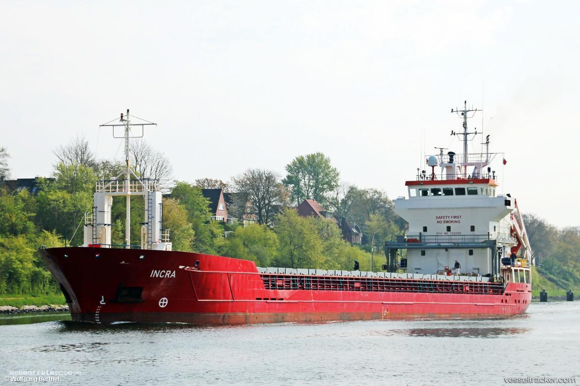 Incra - Multi Purpose Carrier vessel registered in Barbados