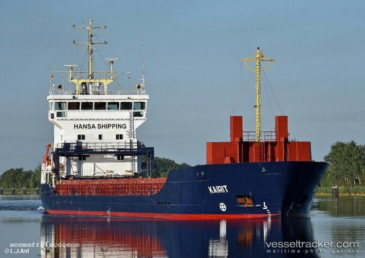 Kairit - Deck Cargo Ship vessel registered in Antigua and Barbuda