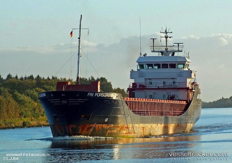 Fri-Porsgrunn - Multi Purpose Carrier vessel registered in Cyprus