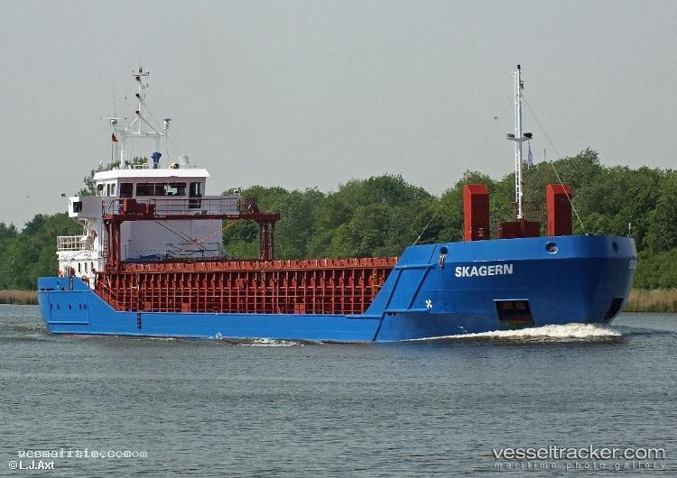 Skagern - Multi Purpose Carrier vessel registered in Cyprus