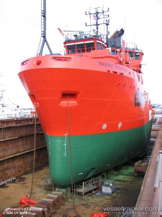 Esvagt-Observer - Standby Safety Vessel vessel registered in Denmark