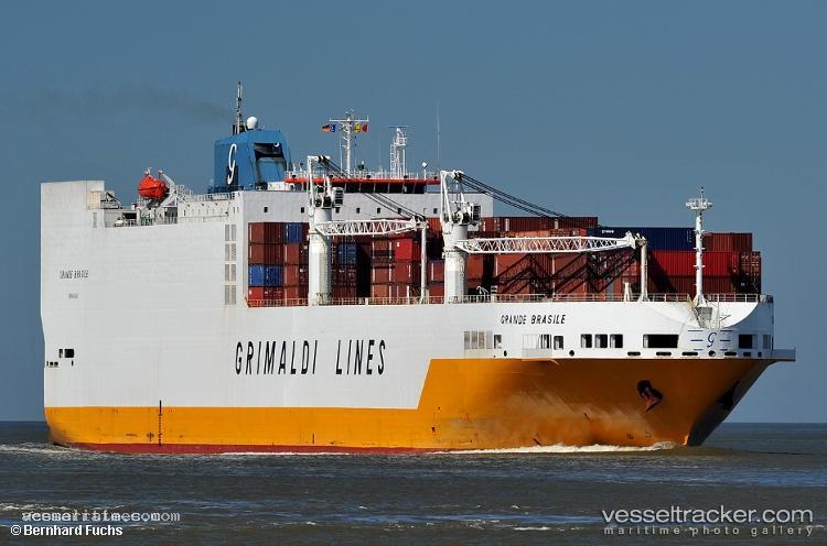 Grande-Brasile - Container Ro Ro Cargo Ship vessel registered in Malta