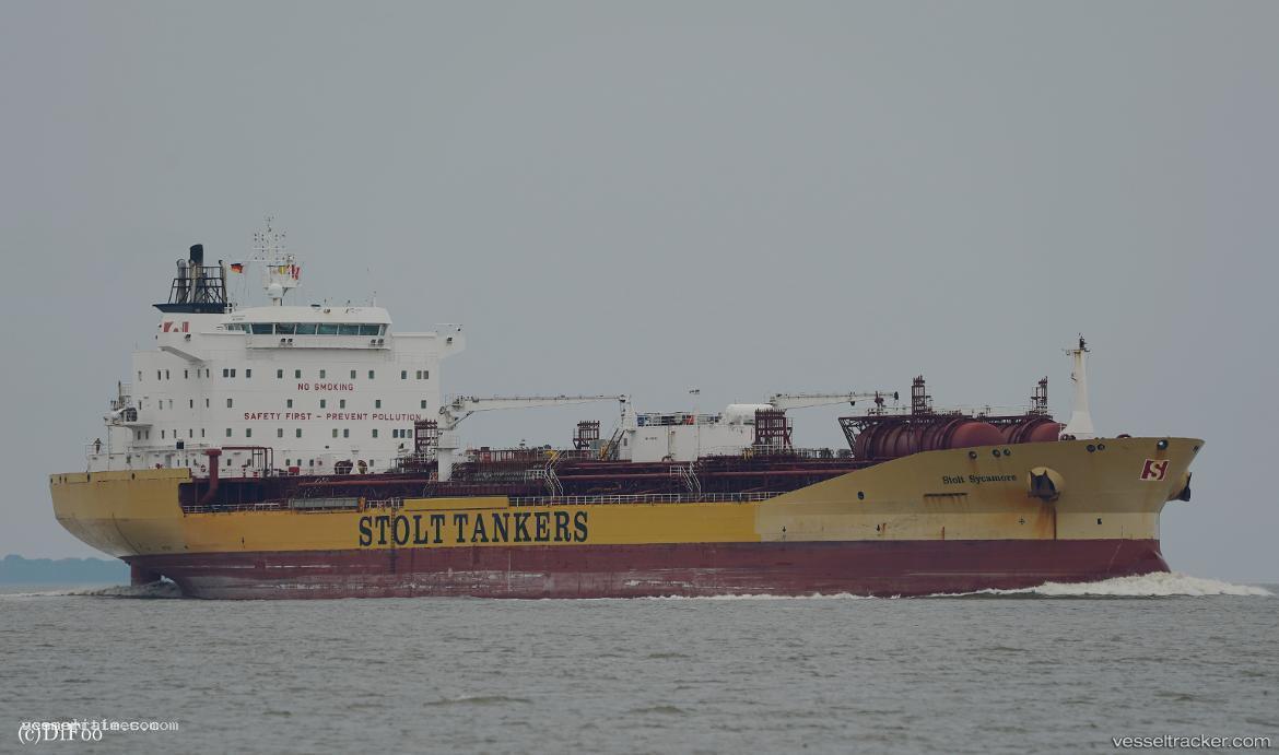 Stolt-Sycamore - Chemical Oil Products Tanker vessel registered in Liberia