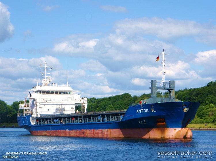 Antje-K - Multi Purpose Carrier vessel registered in Netherlands
