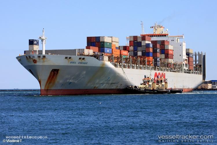 Oocl-Chicago - Container Ship vessel registered in Hong Kong