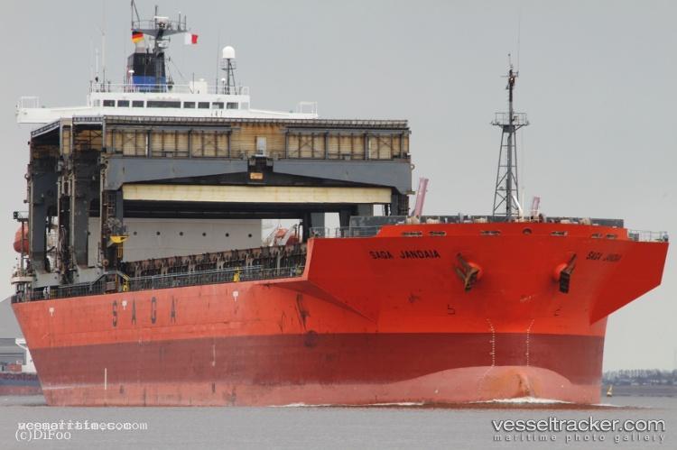 Saga-Jandaia - General Cargo Ship vessel registered in Bahamas