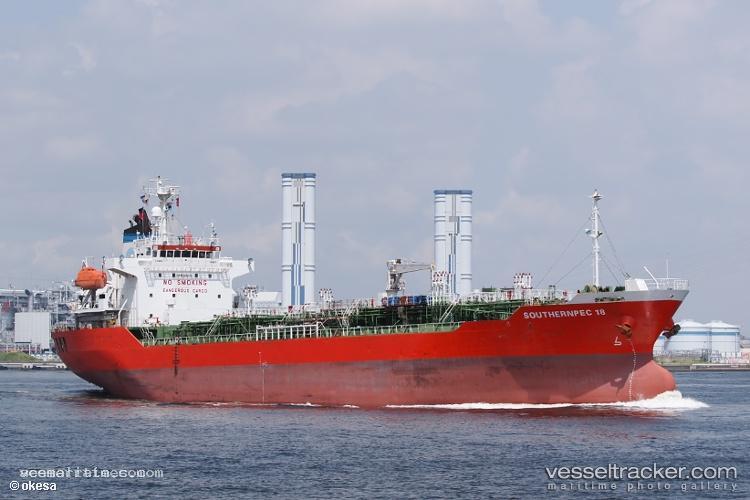 Mandala - Chemical Oil Products Tanker vessel registered in South Korea