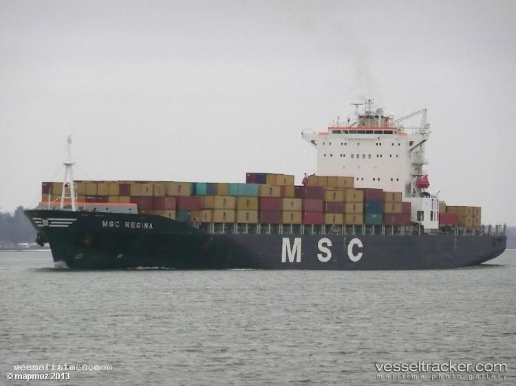 Msc-Regina - Container Ship vessel registered in Panama