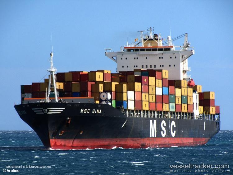 Msc-Gina - Container Ship vessel registered in Panama