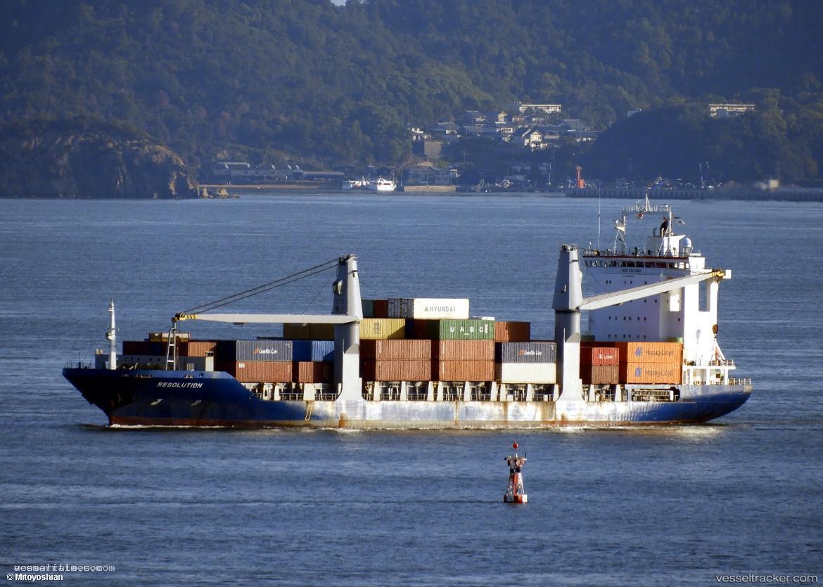 Resolution - Container Ship vessel registered in Bahamas