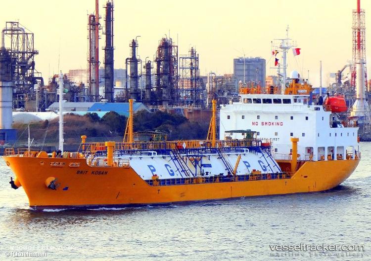Gas-Patricia - Lpg Tanker vessel registered in Indonesia