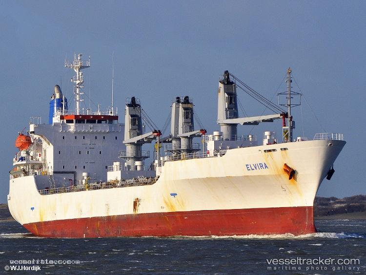 Elvira - Refrigerated Cargo Ship vessel registered in Barbados