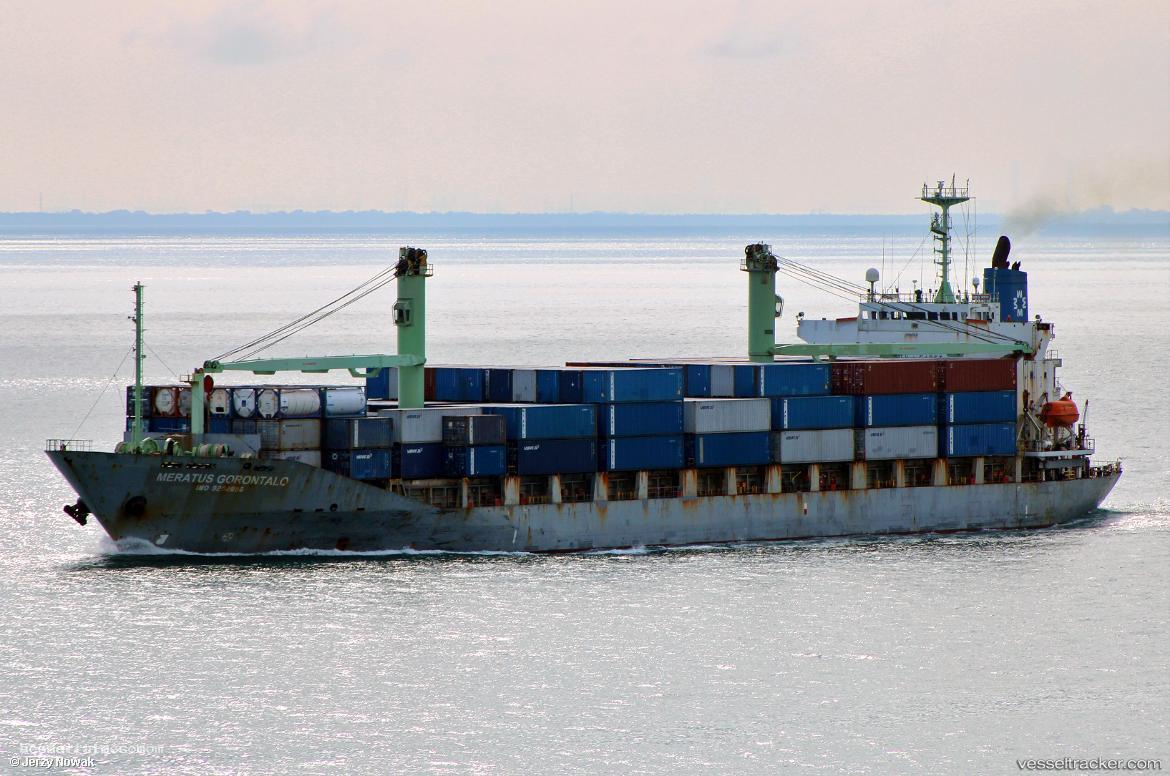 Meratus-Gorontalo - Container Ship vessel registered in Indonesia