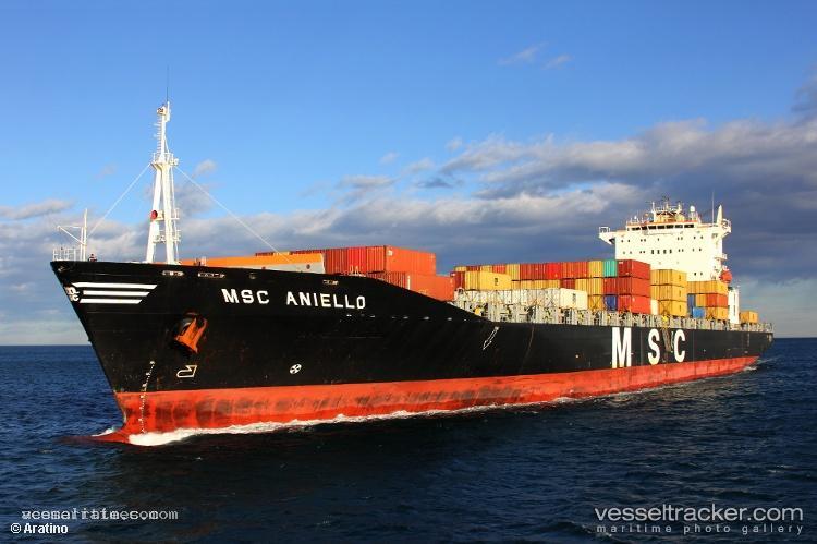 Msc-Aniello - Container Ship vessel registered in Panama