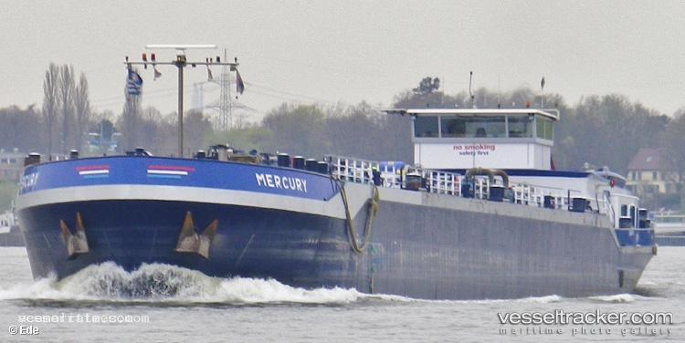 Mercury - Chemical Oil Products Tanker vessel registered in Netherlands