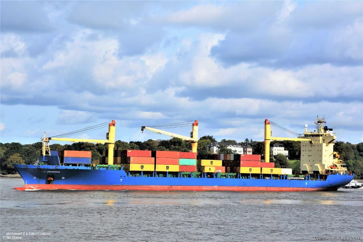 Joanna - Container Ship vessel registered in Liberia