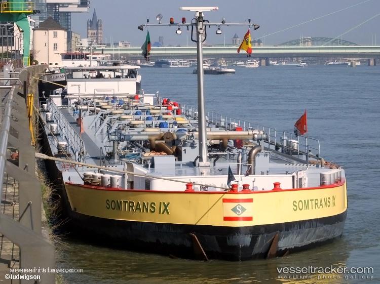 Somtrans-Ix - Chemical Oil Products Tanker vessel registered in Belgium