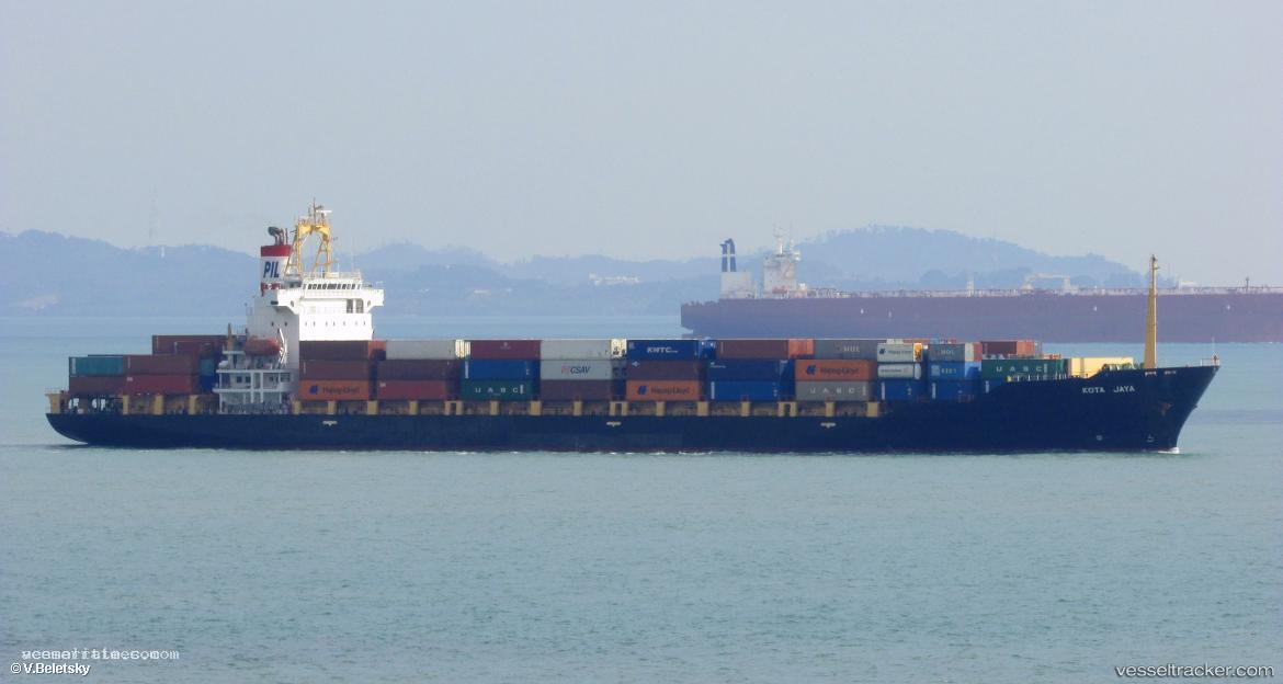 Kota-Jaya - Container Ship vessel registered in Singapore