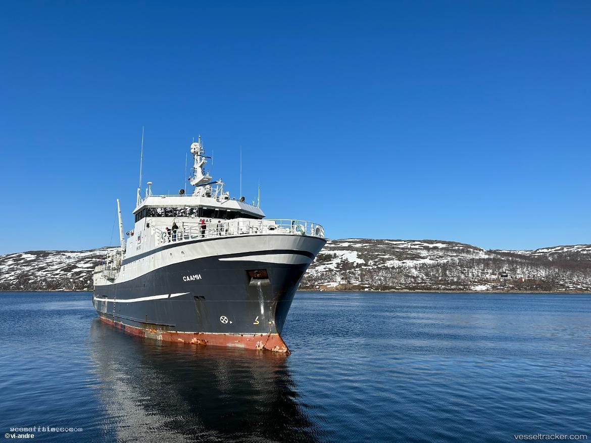 Saami - Fish Factory Ship vessel registered in Russia