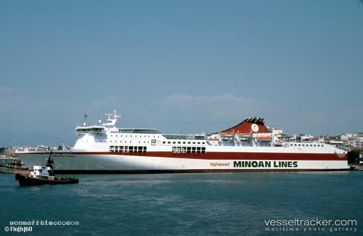 Zeus-Palace - Passenger Ro Ro Cargo Ship vessel registered in Italy