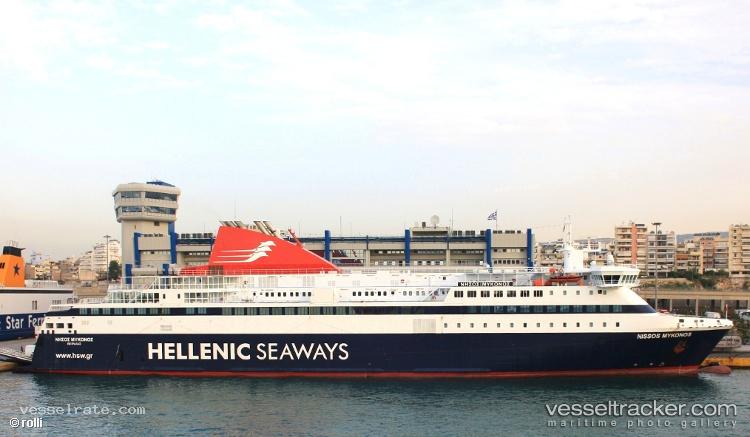 Blue-Star-Myconos - Passenger Ro Ro Cargo Ship vessel registered in Greece