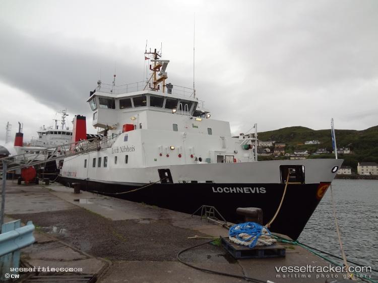 Lochnevis - Passenger Ro Ro Cargo Ship vessel registered in United Kingdom
