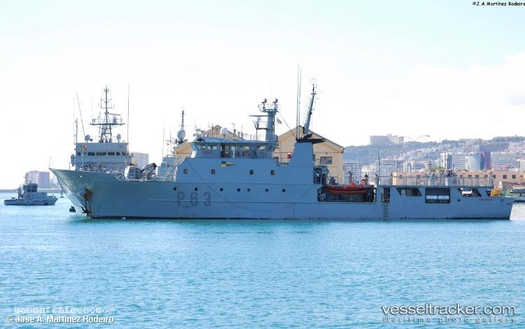 Espnavy-P-63 - Fishing Support Vessel vessel registered in Spain