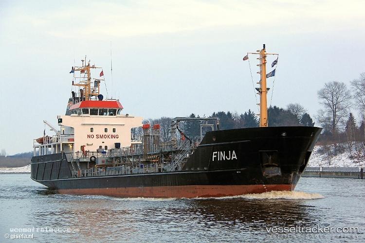 Finja - Chemical Oil Products Tanker vessel registered in Germany
