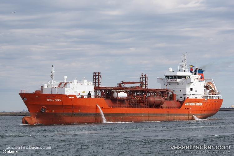 Zegna - Lpg Tanker vessel registered in Saint Kitts and Nevis