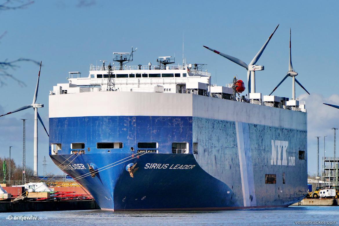 Sirius-Leader - Vehicles Carrier vessel registered in Singapore