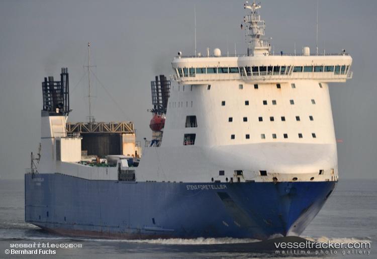 Stena-Foreteller - Ro Ro Cargo Ship vessel registered in Netherlands
