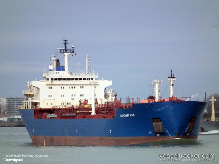 Evanca - Crude Oil Tanker vessel registered in Liberia