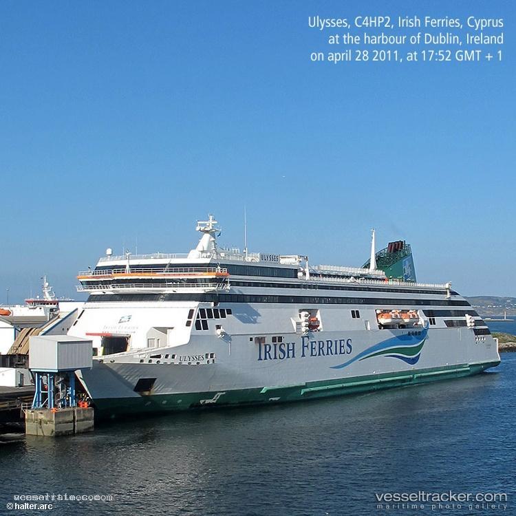 Ulysses - Passenger Ro Ro Cargo Ship vessel registered in Cyprus