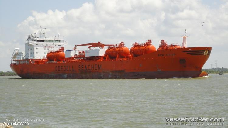Bow-Sirius - Chemical Oil Products Tanker vessel registered in Norway