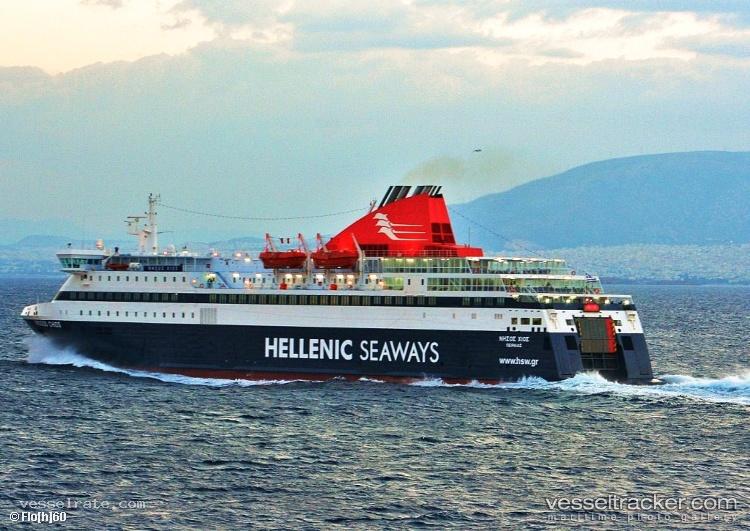 Blue-Star-Chios - Passenger Ro Ro Cargo Ship vessel registered in Greece