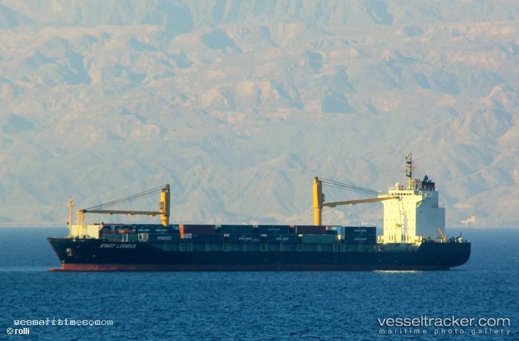 Luebeck - Container Ship vessel registered in Liberia