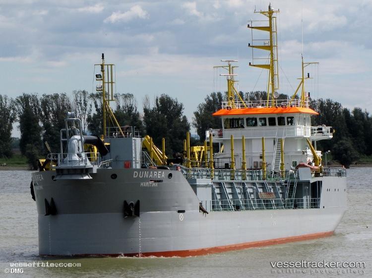 Dunarea-Maritima - Hopper Dredger vessel registered in Romania