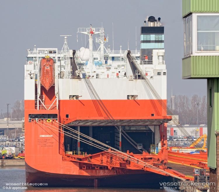 Tamerlane - Vehicles Carrier vessel registered in Norway