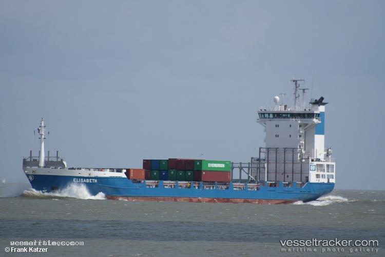 Elisabeth - Container Ship vessel registered in Netherlands