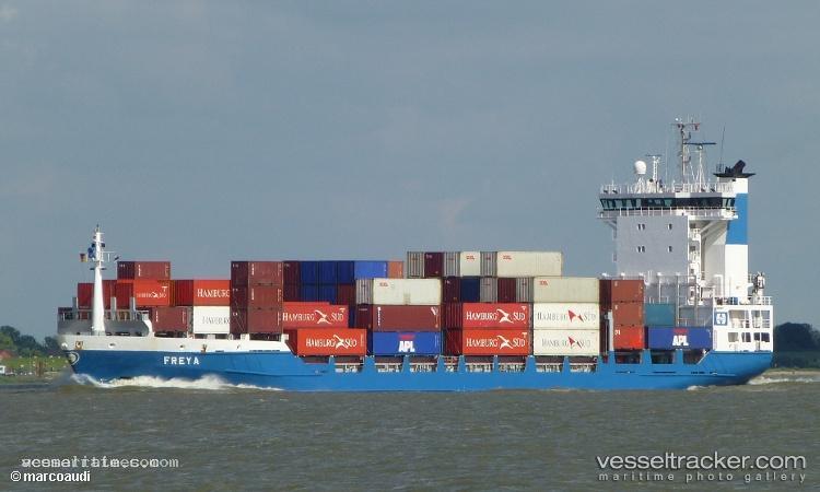 Freya - Container Ship vessel registered in Netherlands