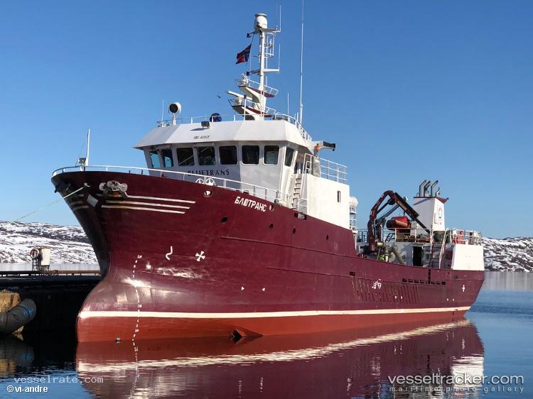 Bluetrans - Fish Carrier vessel registered in Russia