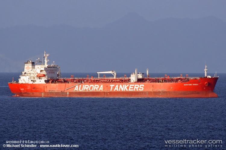 Maritime-Gisela - Chemical Oil Products Tanker vessel registered in Hong Kong