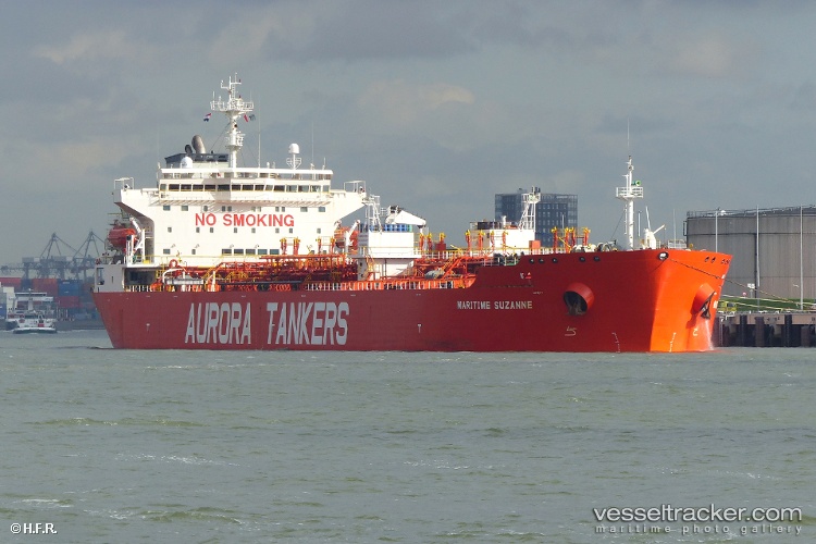 Artemis-Ocean - Chemical Oil Products Tanker vessel registered in Hong Kong