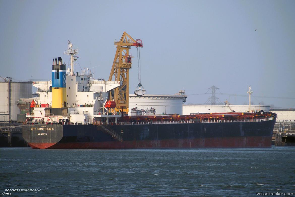 Cpt-Dimitrios-S - Bulk Carrier vessel registered in Liberia