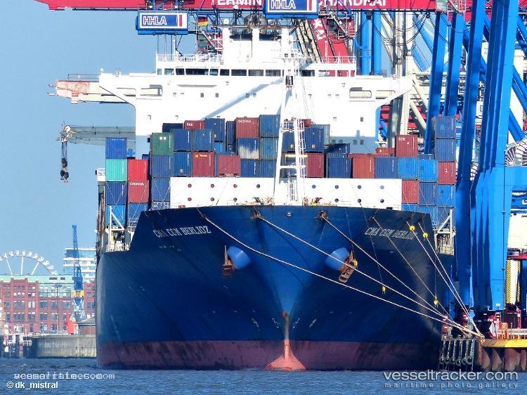 Cma-Cgm-Berlioz - Container Ship vessel registered in Liberia
