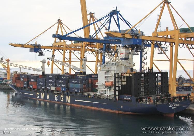 Julie - Container Ship vessel registered in Liberia