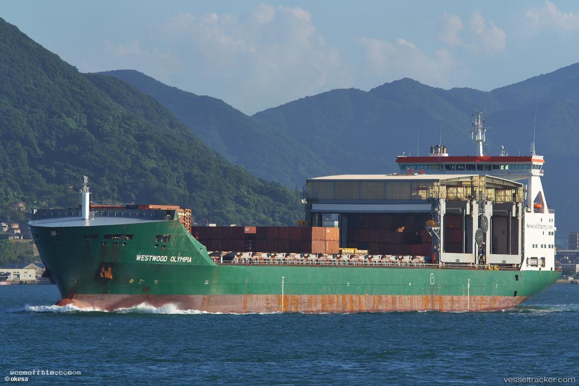 Westwood-Olympia - Multi Purpose Carrier vessel registered in Singapore