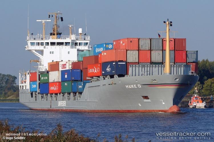 Maike-D - Container Ship vessel registered in Liberia