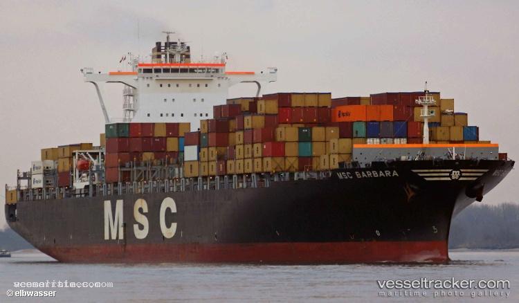 Msc-Barbara - Container Ship vessel registered in Panama
